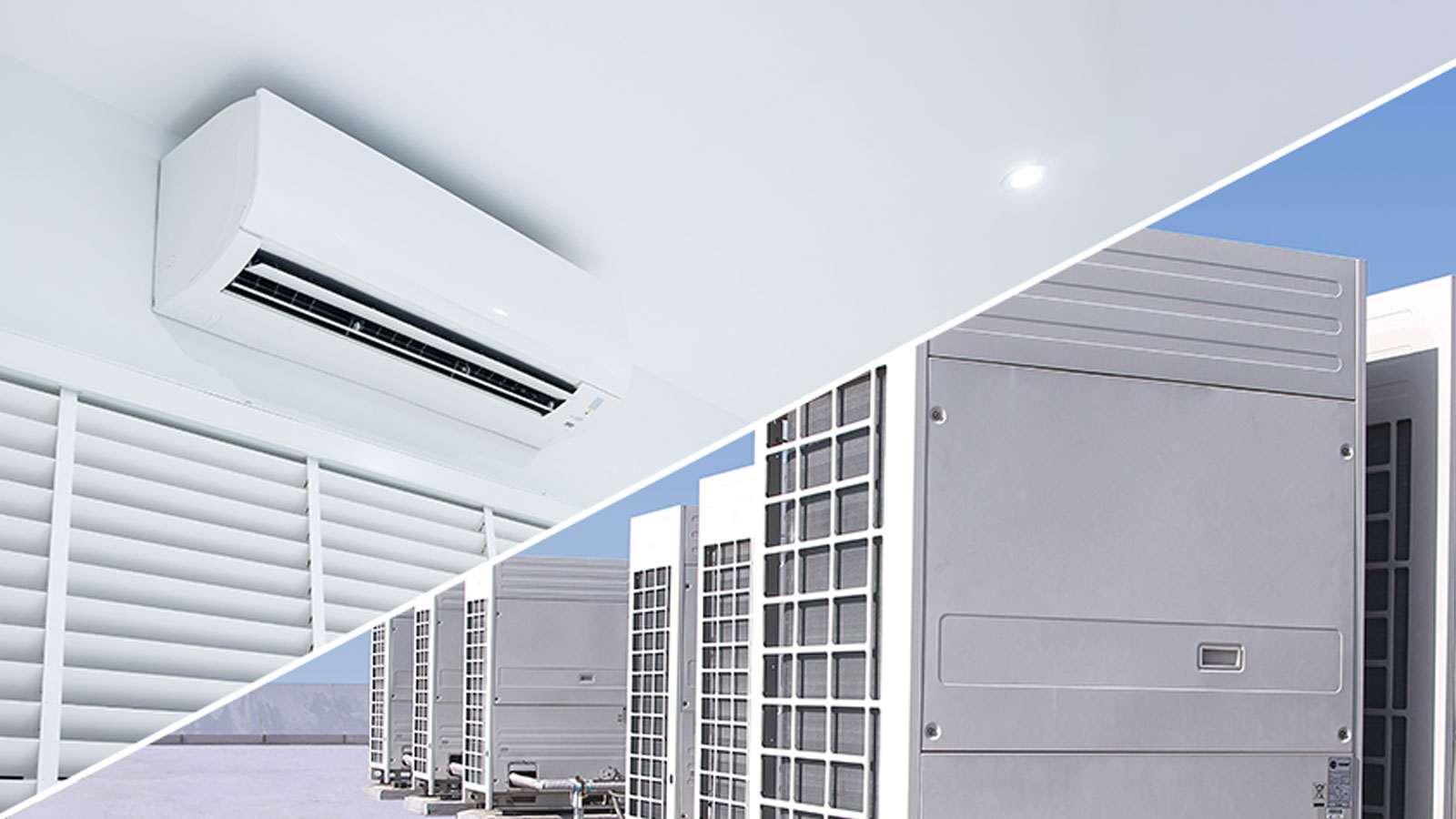 Evaporative cooling vs split system