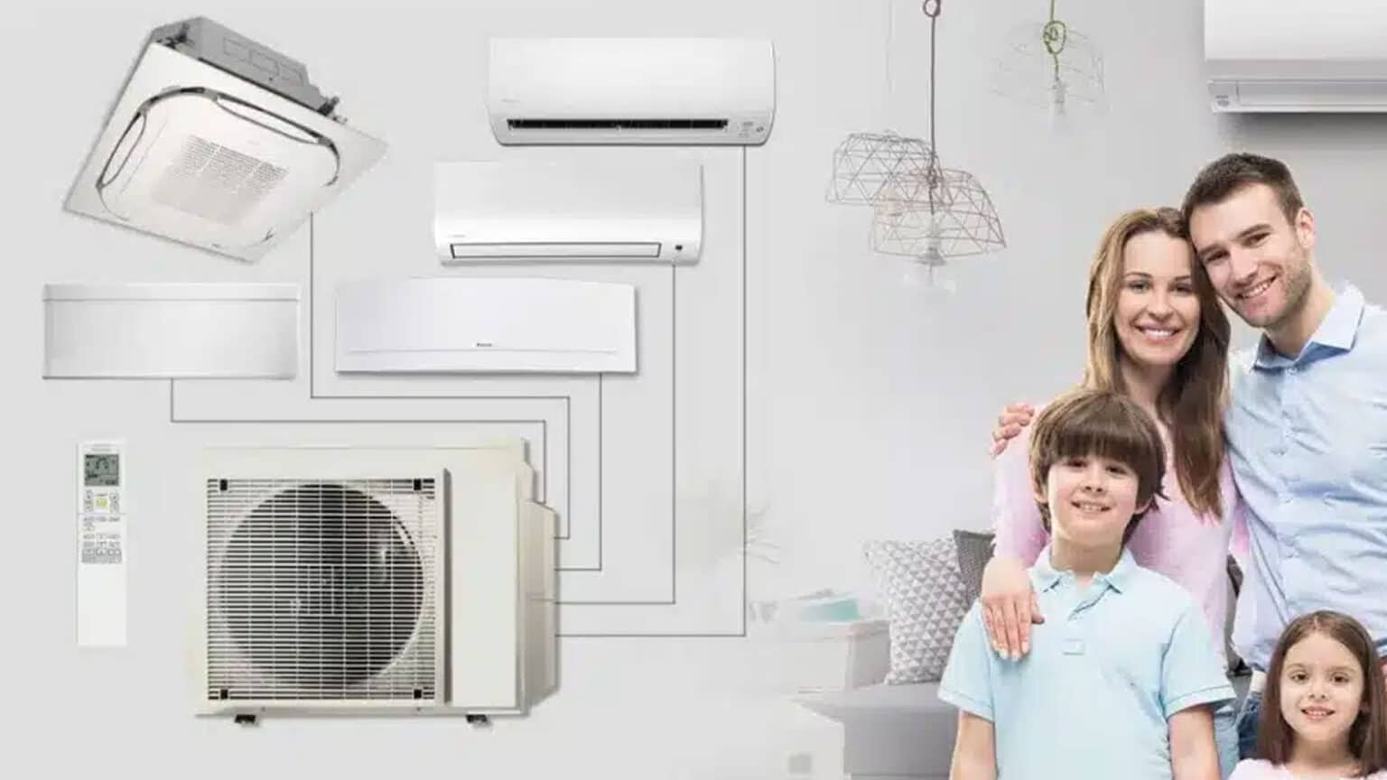 Multi-Head Split System Air Conditioning