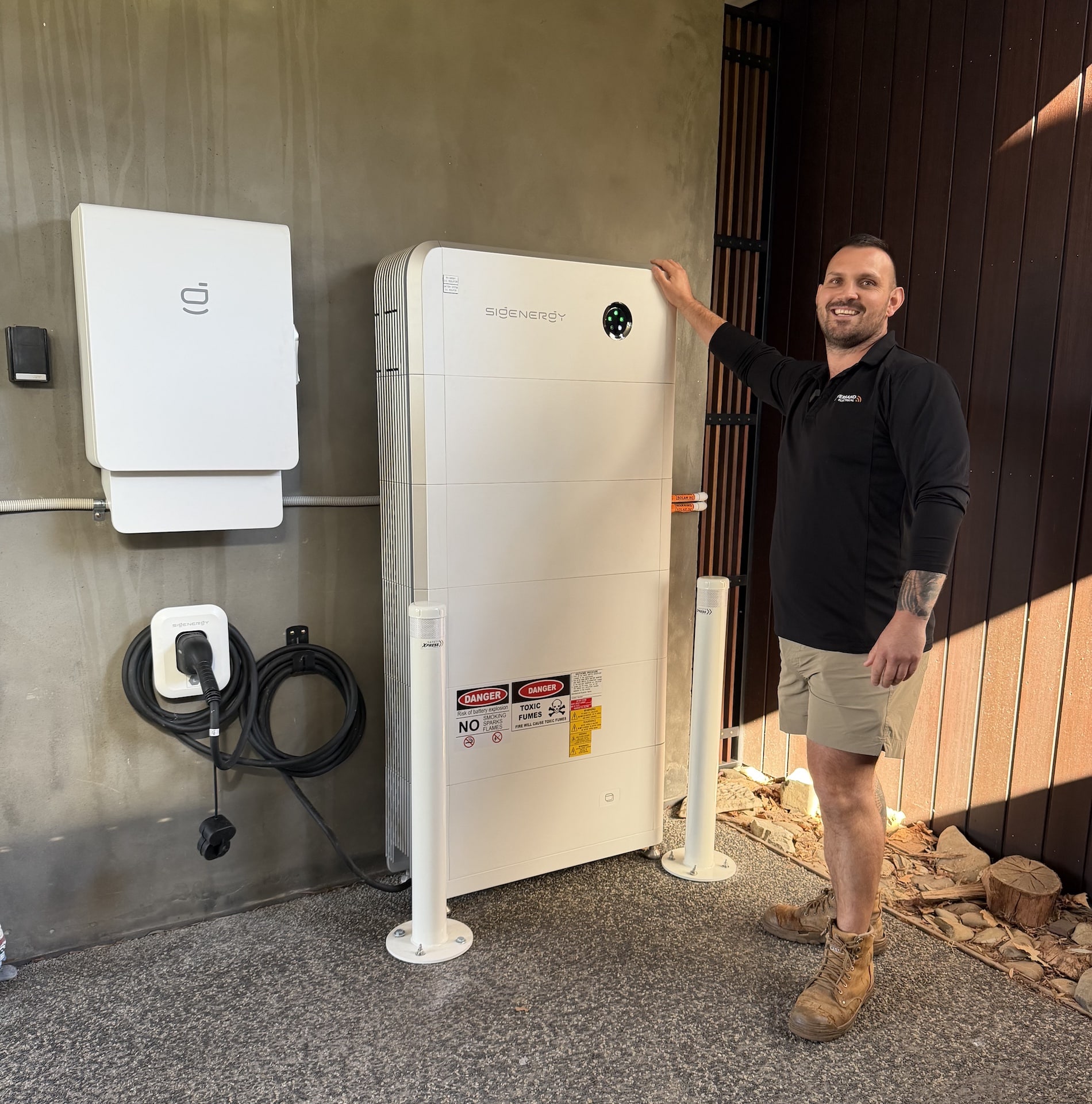 Solar inverter installed by powerband electrical
