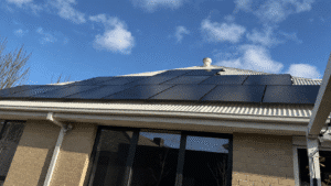 Solar & battery installed in safety beach by powerband electrical