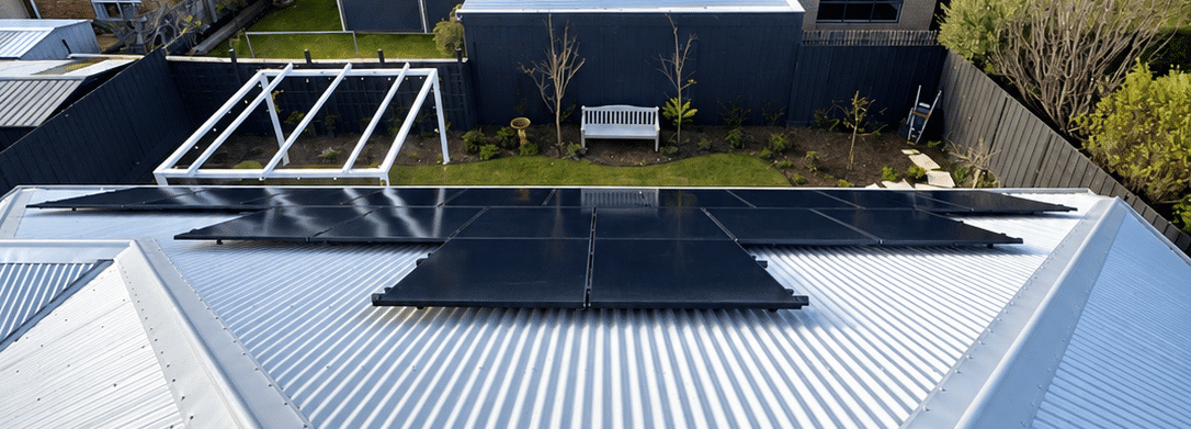 Sigenergy sigenstor battery modules installed inside the garage of a safety beach home