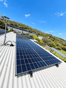 Cs st andrews beach guy panels roof aerial hillside