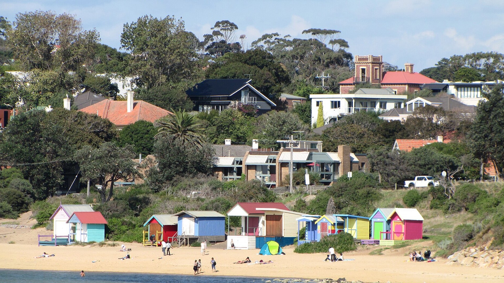 Mornington peninsula coastline