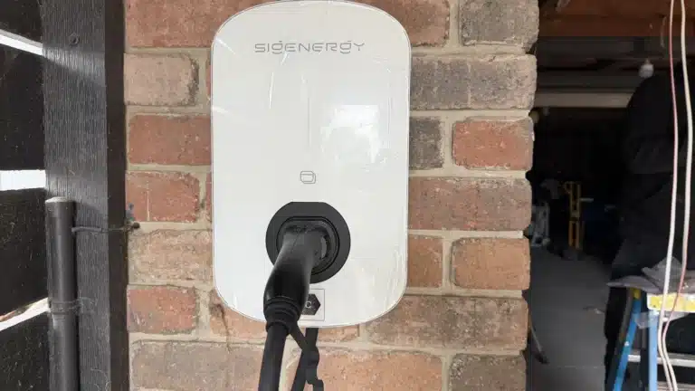 A Melbourne Homeowner'S Guide To Ev Charging 3 Wall-mounted home ev charger installed by powerband electrical in melbourne